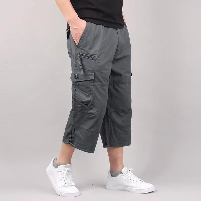 Jesse - Comfortabele kuitlange cargo shorts met meerdere zakken